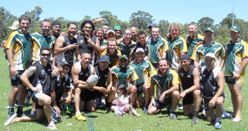 Australia and New Zealand touch teams unite after the Trans Tasman series was held in Tweed Heads, which was taken out by the Kiwis in the 40-years division. Australia and New Zealand touch teams unite after the Trans Tasman series was held in Tweed Heads, which was taken out by the Kiwis in the 40-years division.